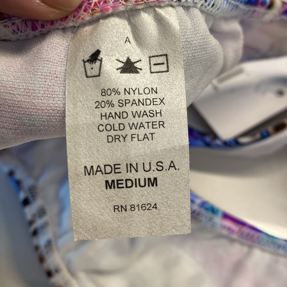 Animal Print Multicolor Blue White Bikini size medium NWT - Picture 9 of 13